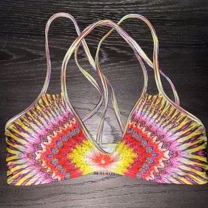 Pilyq bikini top size small. Never worn.